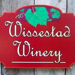 28" long painted sign for a private vineyard.